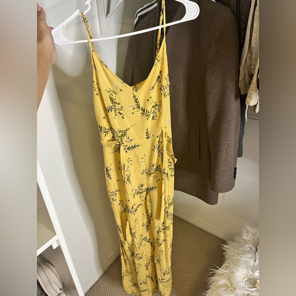 Yellow jumpsuit